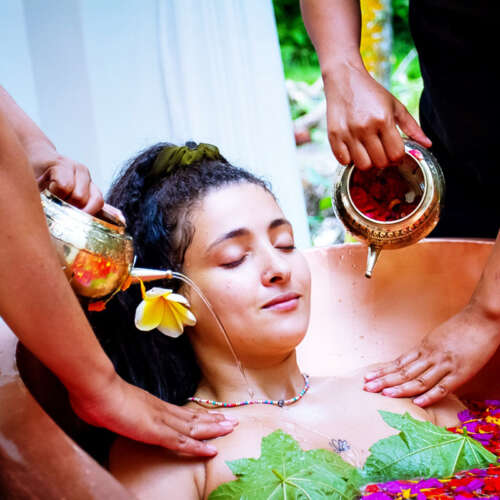 flower bath treatment